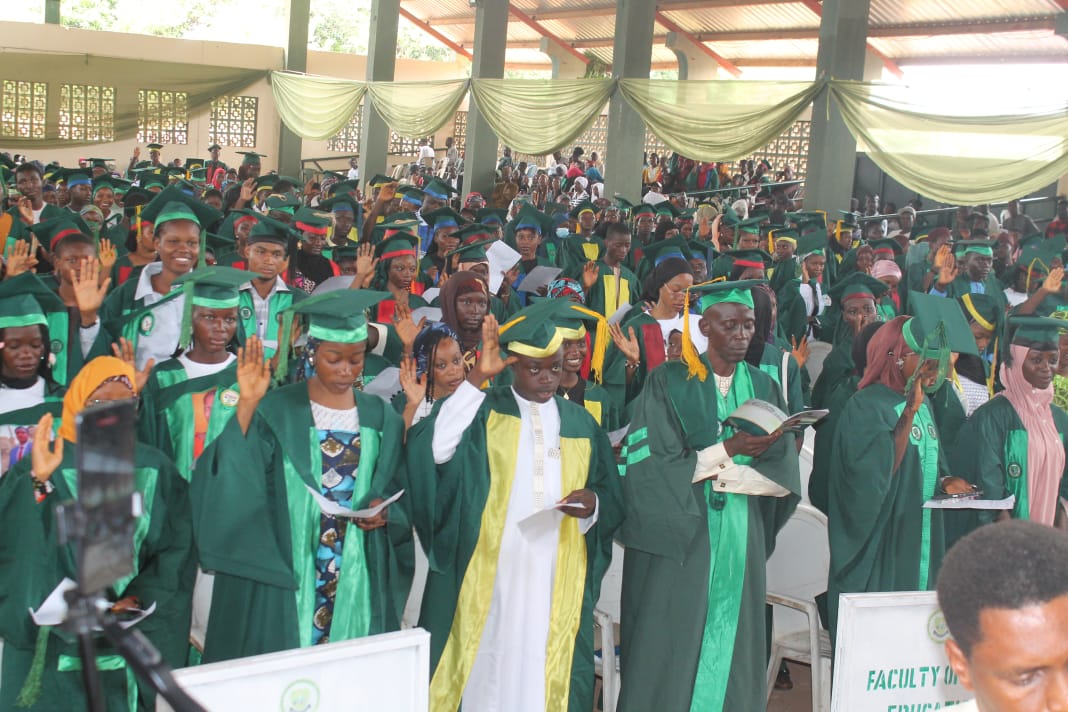 IBBUL MATRICULATES 4,937 FOR 2025/2026 ACADEMIC SESSION